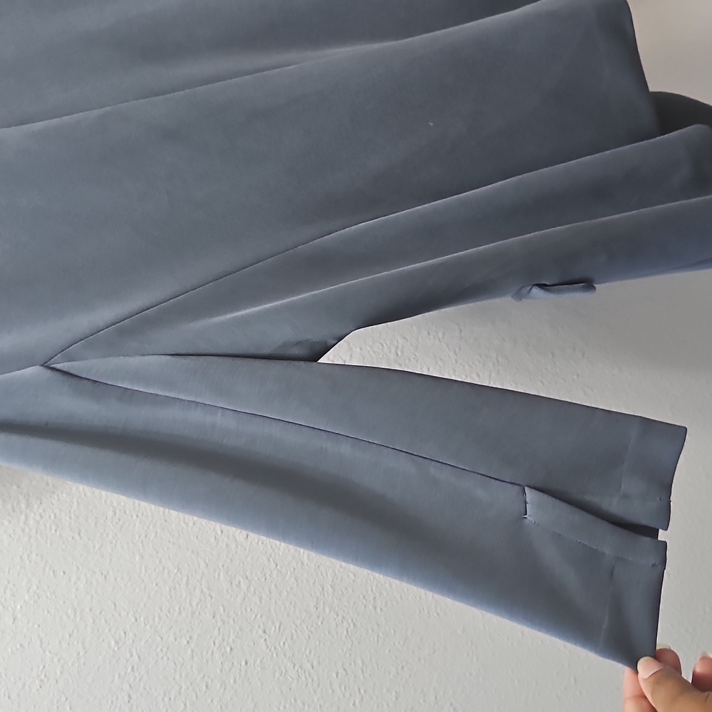 Skies Are Blue Slate Blazer with Notched Lapels - Picture 5 of 5